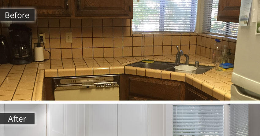 Before & After: A Contemporary Kitchen Remodel in the Santa Cruz Mountains