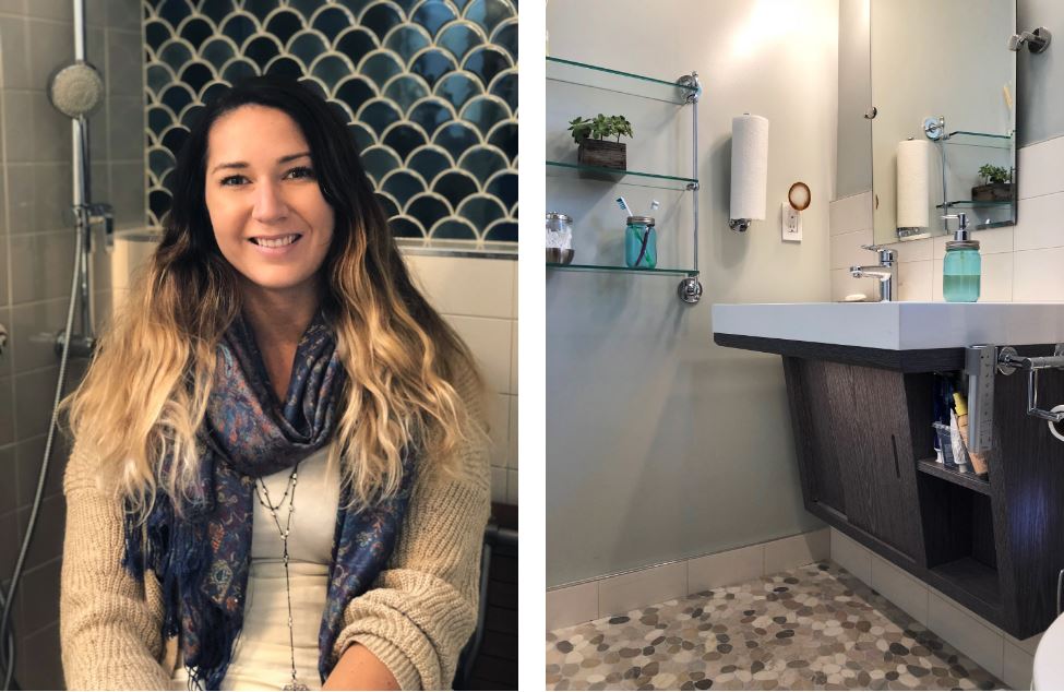 Nicole Brown’s Beautiful New Bathroom